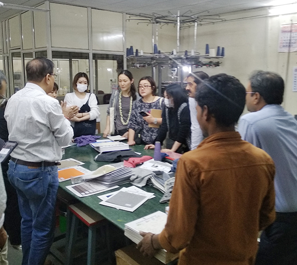 Japan Personnel visiting our Manufacturing Unit